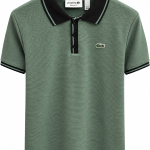Knitted Collar T-Shirt