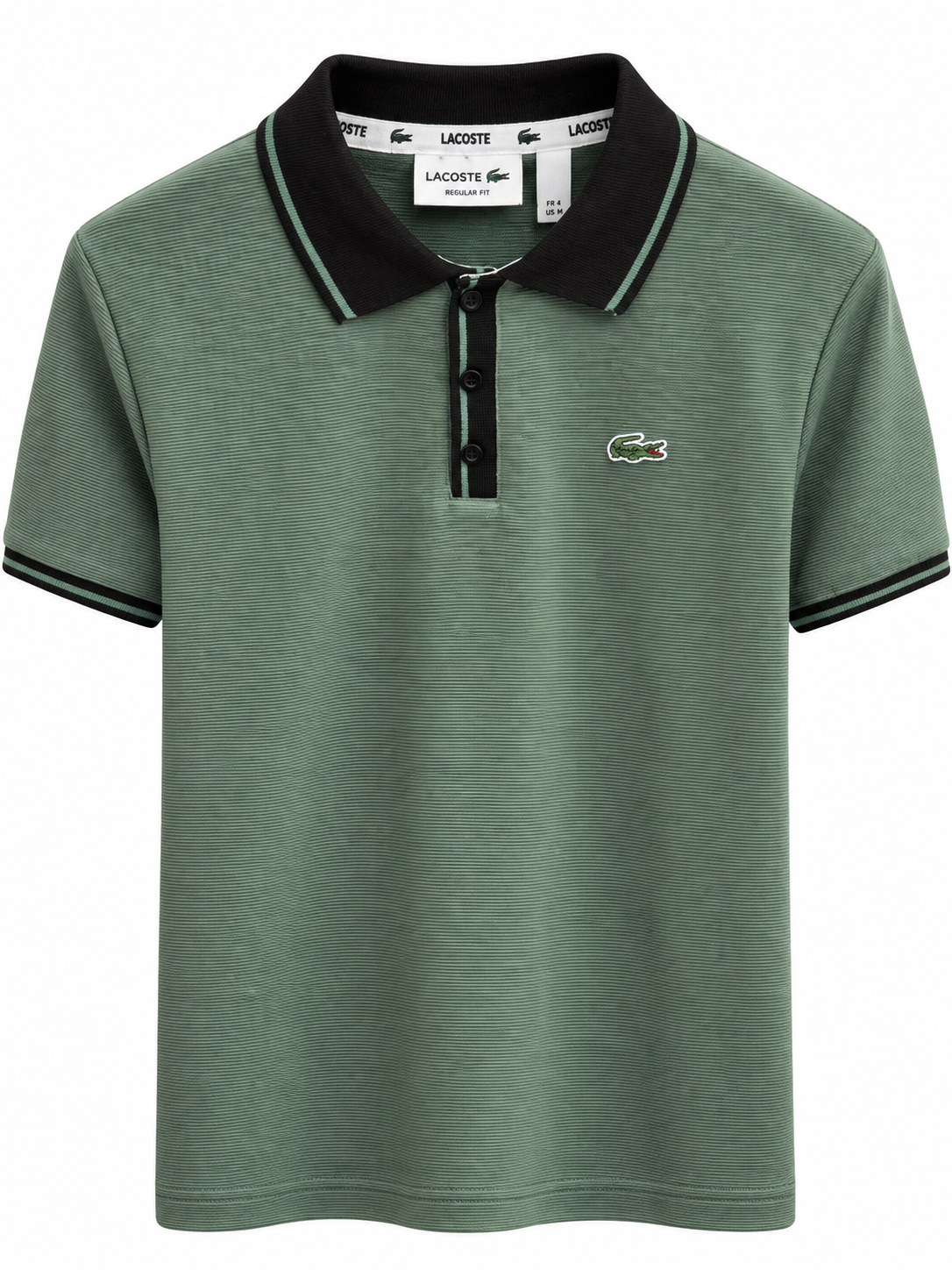 Knitted Collar T-Shirt
