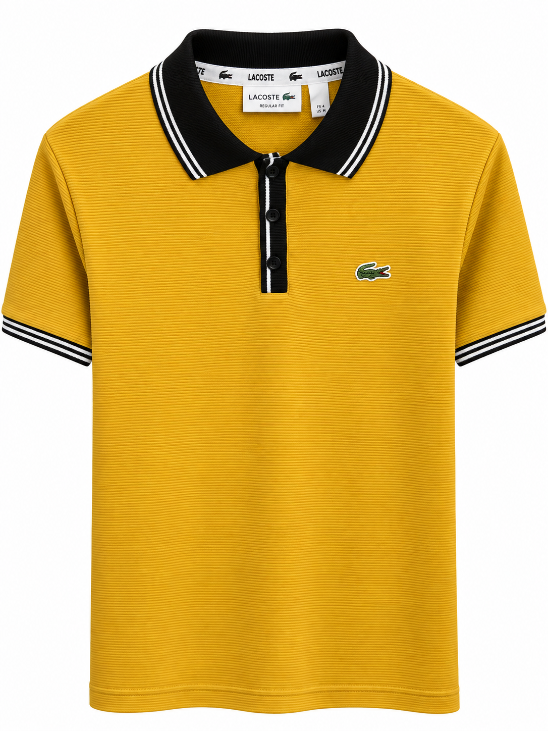 Knitted Collar T-Shirt